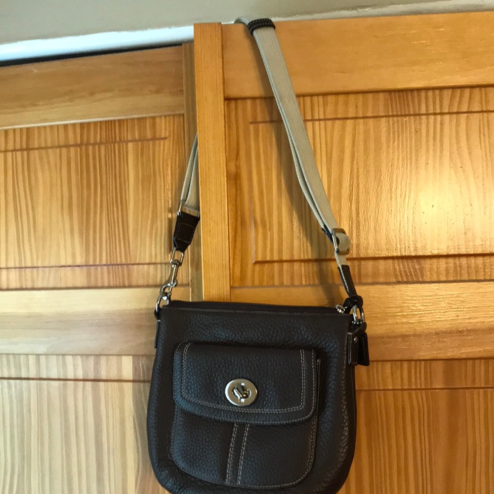 Coach Brown shoulder bag - Picture 1 of 6